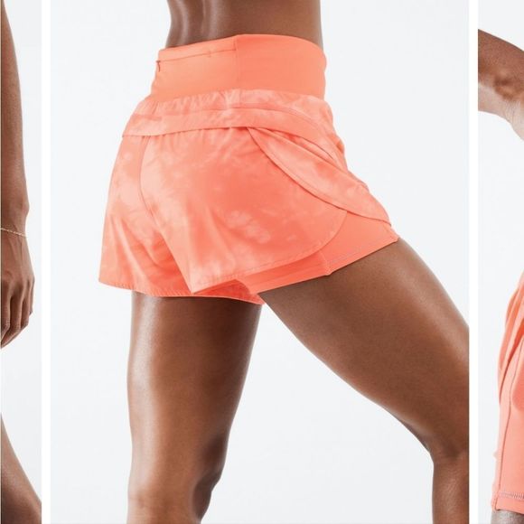 Fabletics Austyn Run Short Coral Haze - Picture 16 of 16